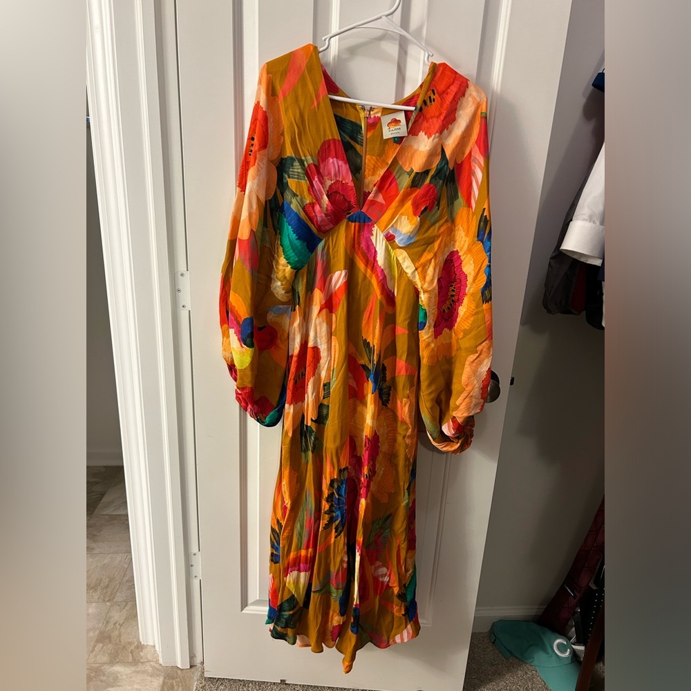 Farm Rio floral dress